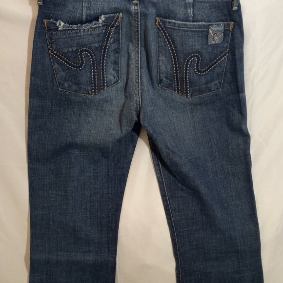CITIZENS OF HUMANITY - FAYE JEANS - DENIM - SIZE 26 (EUC) - Picture 2 of 3